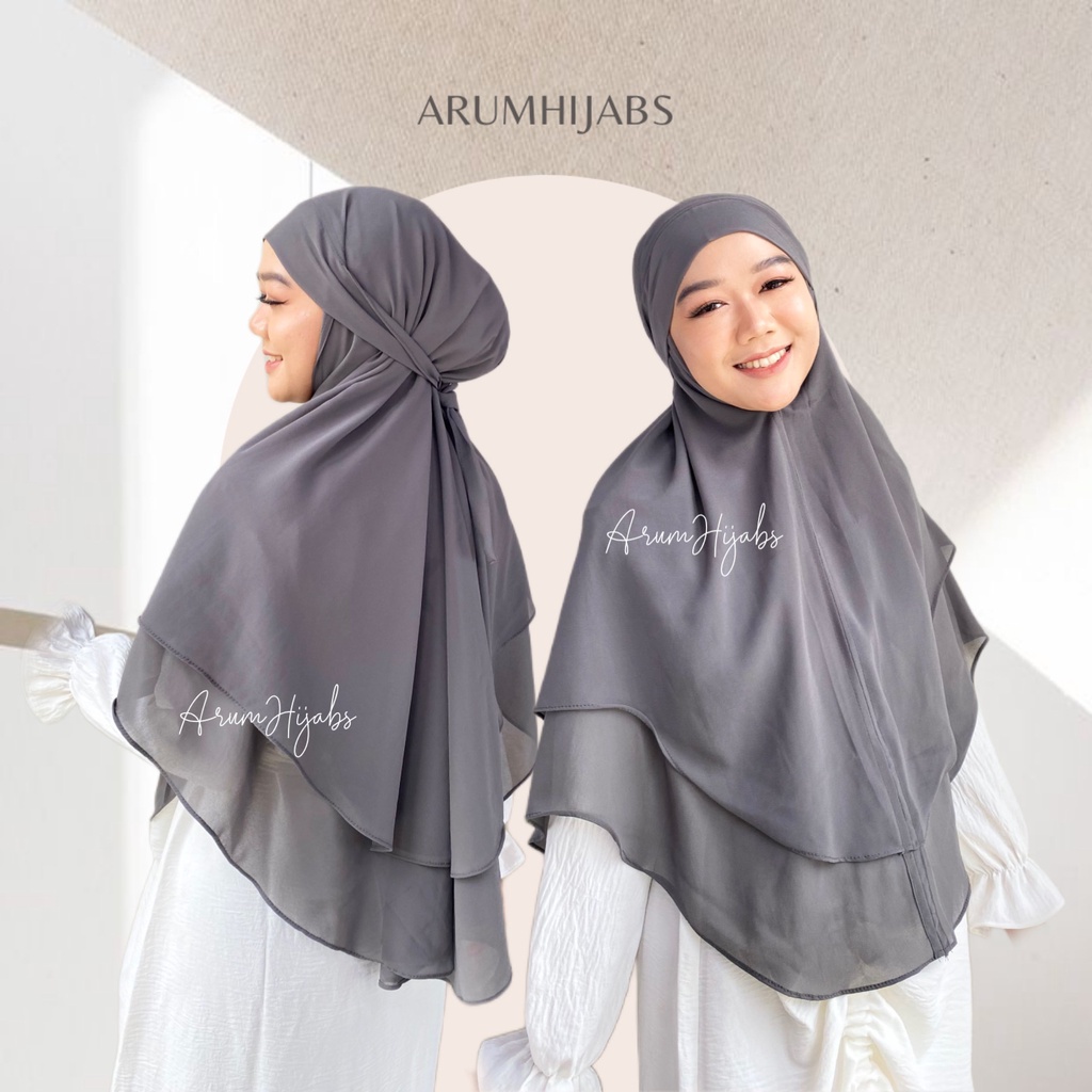Bergo Nura Jumbo Arabian Hijab Ceruty