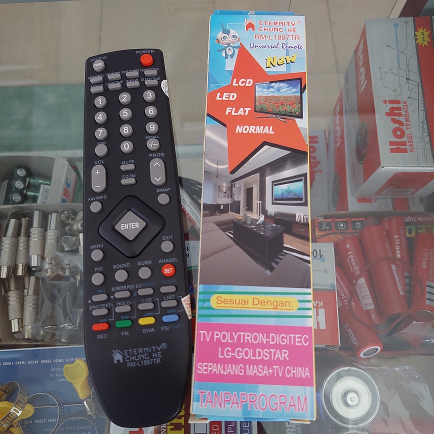 Remot Remote TV Polytron LED LCD Langsung Pake