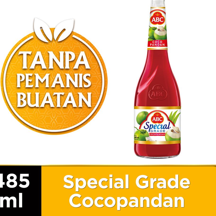 

Diskon Heboh ABC Sirup Special Grade Cocopandan 485 mL