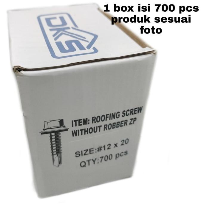 skrup baja ringan 12 x 20 - per dus isi 700 pcs