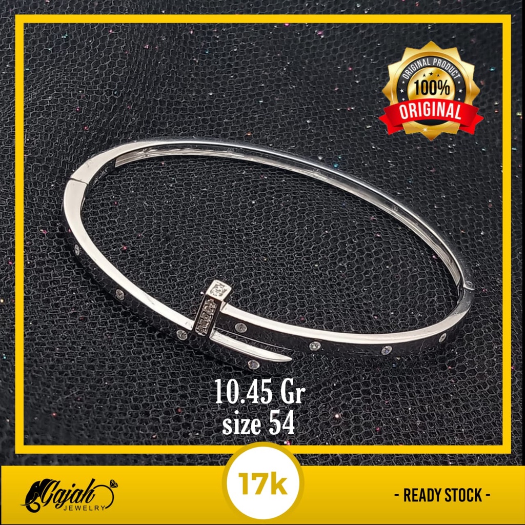 Gelang emas 17k - 10.45 gr kadar 750 - 4245