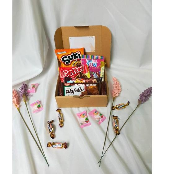 

Hanya disiniDd2D7 SNACK BOX TERMURAH, GIFT/KADO WISUDA/HAMPERS/LEBARAN, SNACK BOX ISI 7PCS Free Request Kartu Ucapan