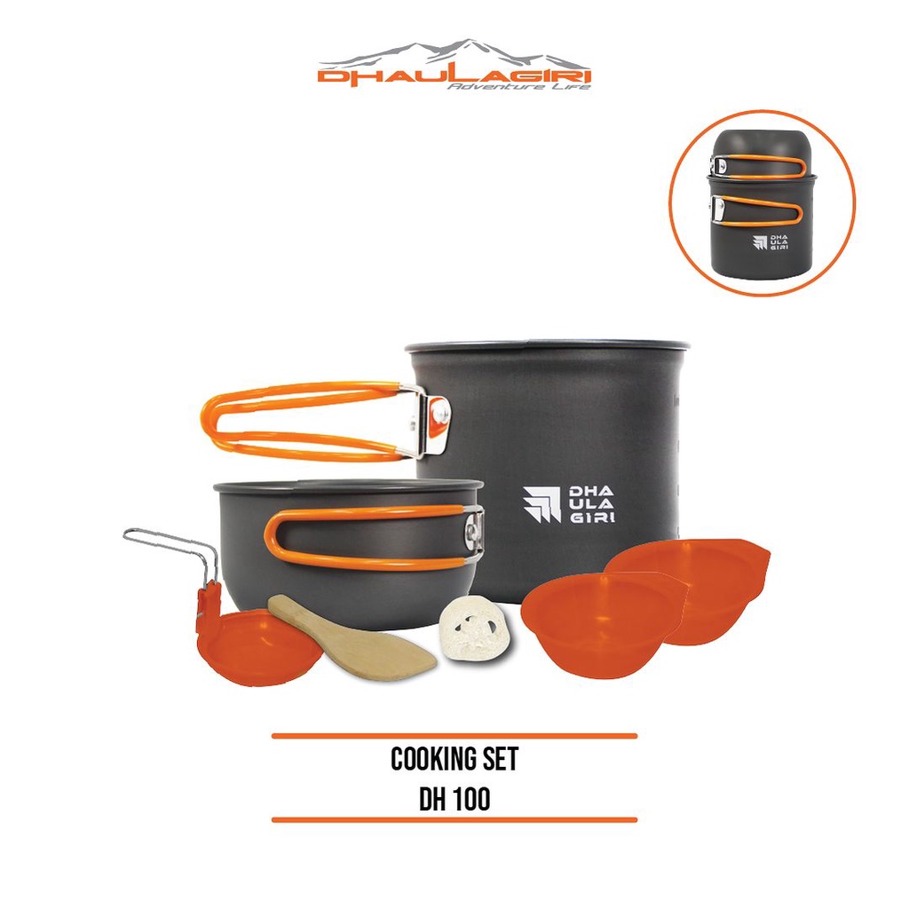 COOKING SET DS 100 DHAULAGIRI ALAT MASAK CAMPING