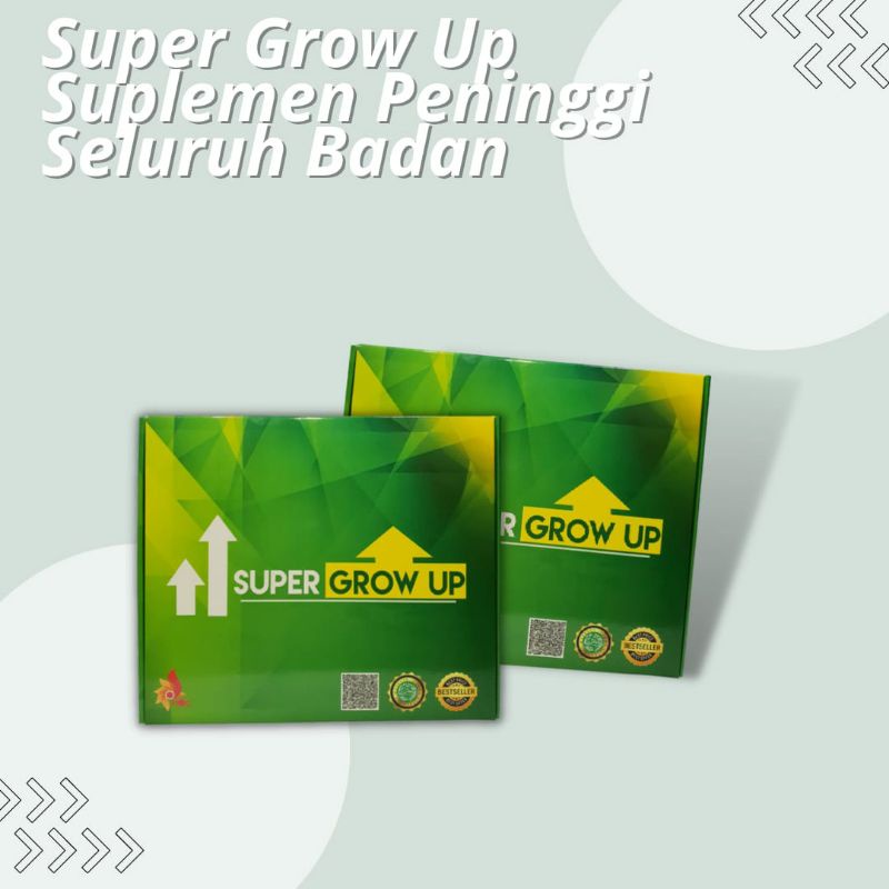 Super grow up suplemen peninggi badan super grow up peninggi seluruh badan menambah tinggi badan sec