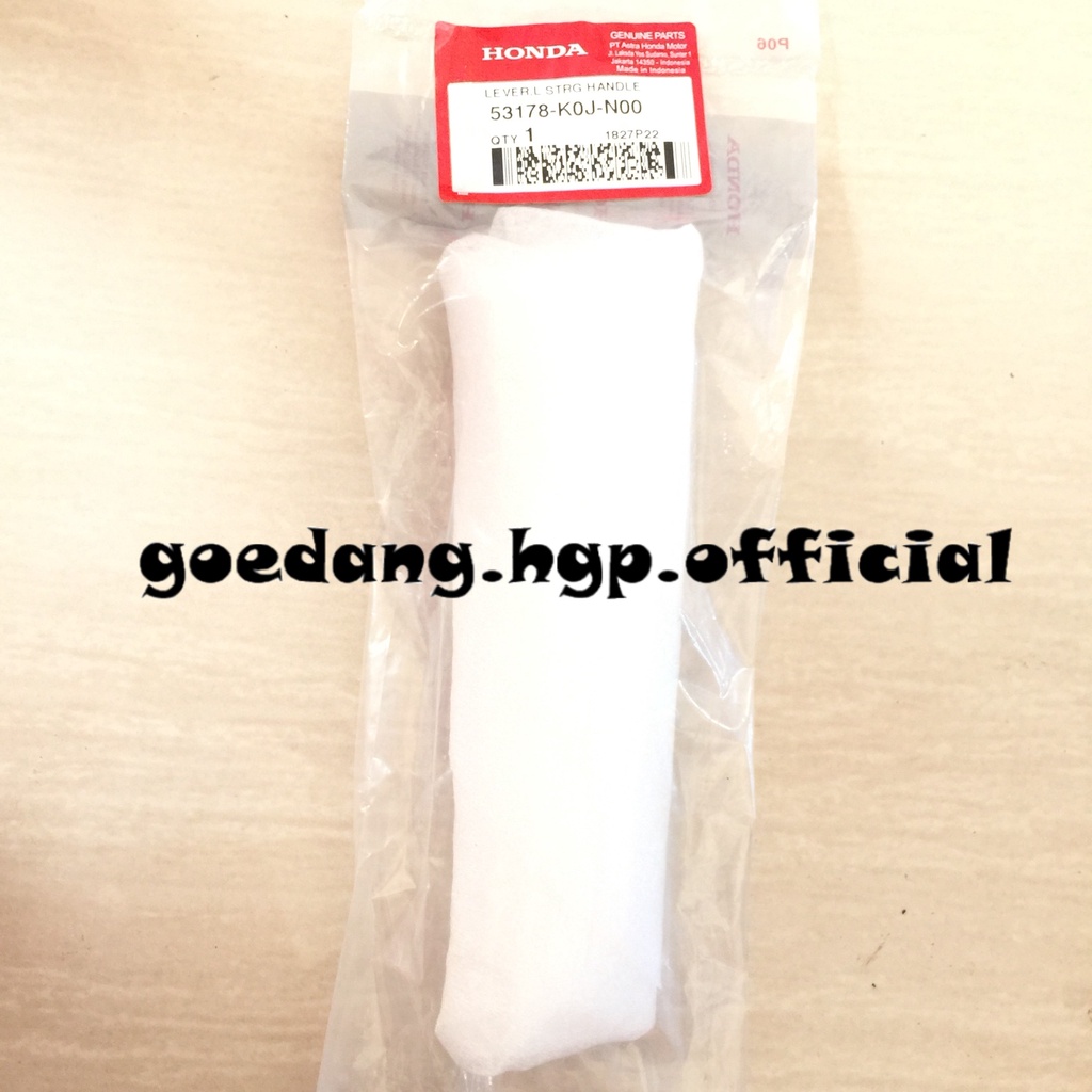 Lever Left Streering Handle / Handel Rem Kiri GENIO K0J & SCOOPY 2021 K2F (HITAM) ORIGINAL AHM 53178