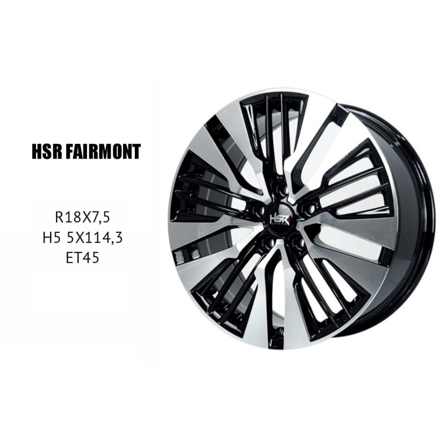 Velg Mobil HSR Fairmont Ring 18 Velg Innova Lexus Camry Alphard