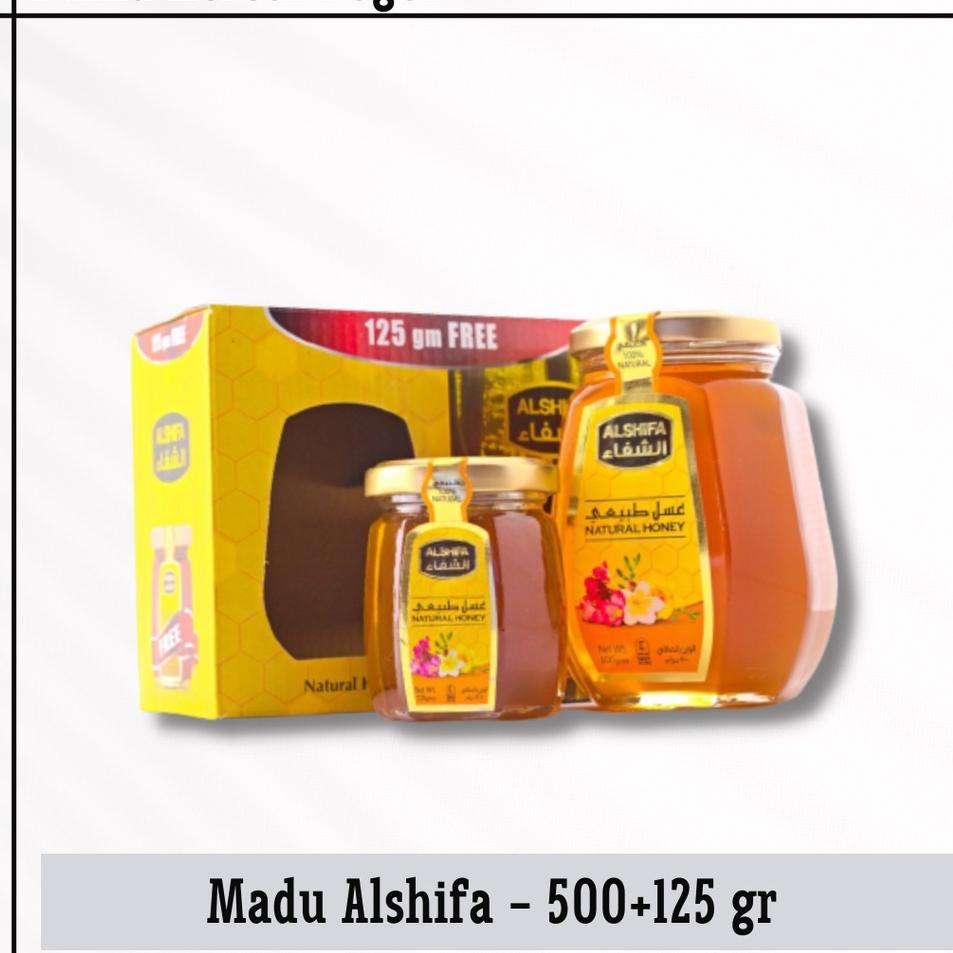 

♟ Arab Al Shifa 500gr Free 125gr / Alshifa 500 gr Free 125 gr Natural Honey ™