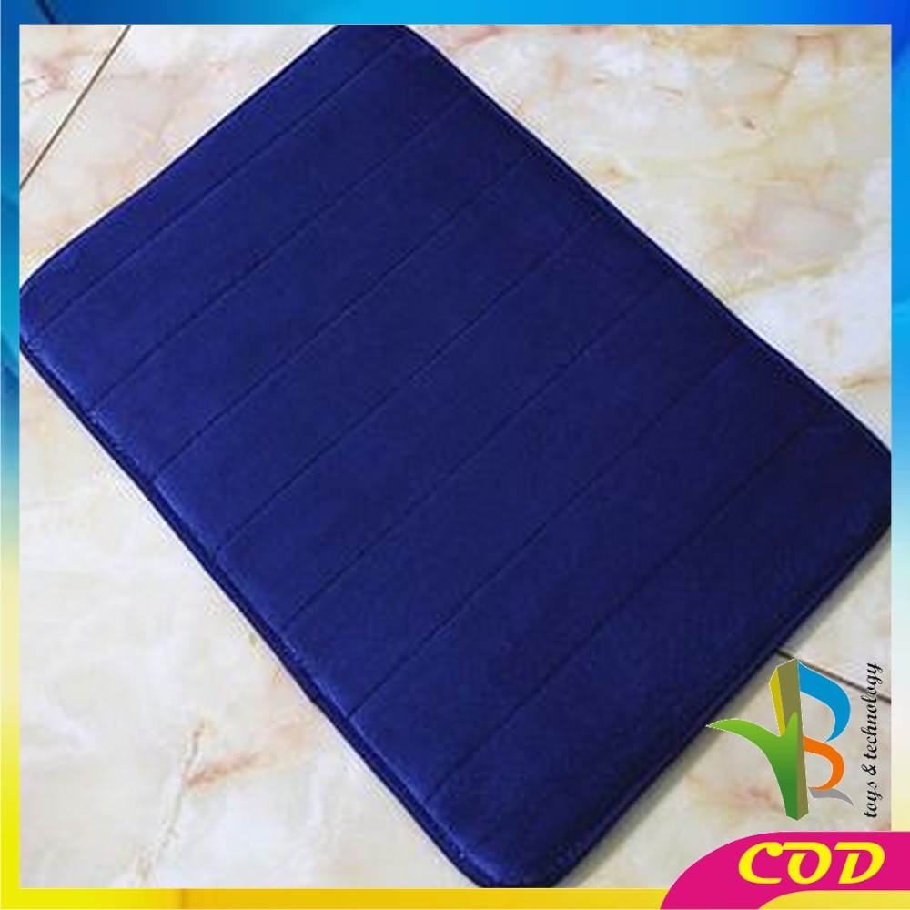 RB-C362 (80x60cm) Keset Kaki Anti Slip Bahan Memory Foam / Keset Dapur Anti Slip Menyerap Air / Alas Kaki Keset Kamar Mandi