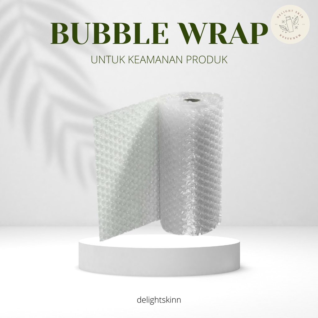

BUBBLE WRAP UNTUK KEAMANAN PAKET