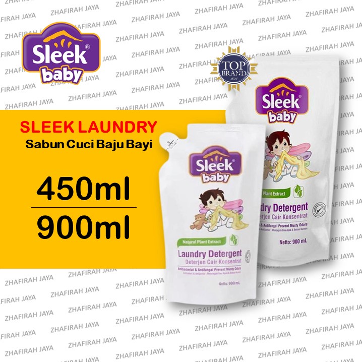 ❤ZJ❤ SLEEK Laundry Detergent 450ml 900ml - PIGEON Laundry Detergent 450ml