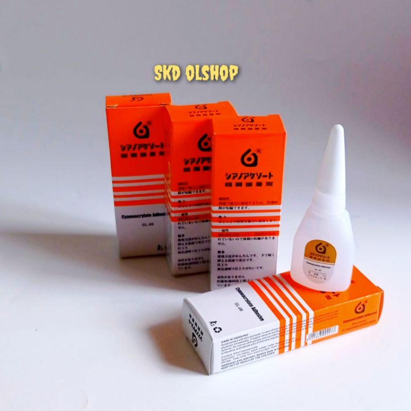 

Lem G Korea Kualitas Super / Perekat Power Glue Cair / Lem Super Besi (50 Pcs)