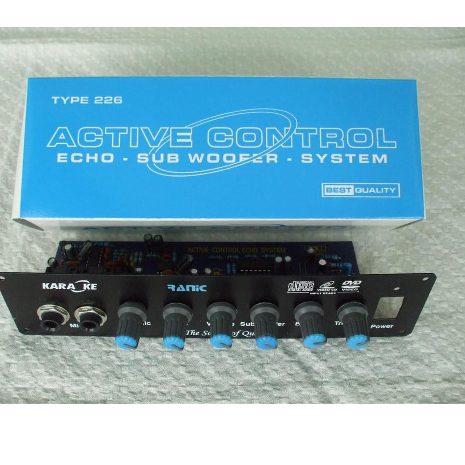 ➩ Kit tone control echo subwoofer karaoke plus panel ✬
