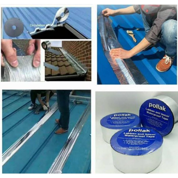 Terlaris Lakban Anti Bocor Lem Perekat Tambal Pipa Air Talang Karpet