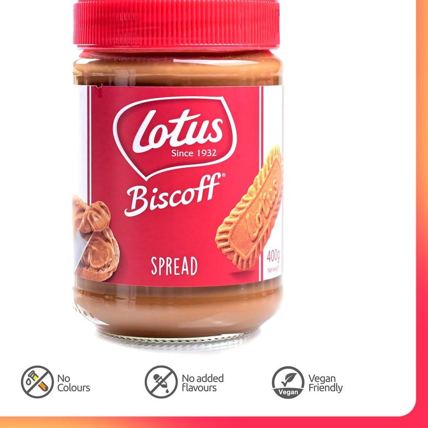 

❉ Lotus Biscoff Smooth Spread 400 g (Selai Karamel) ✾