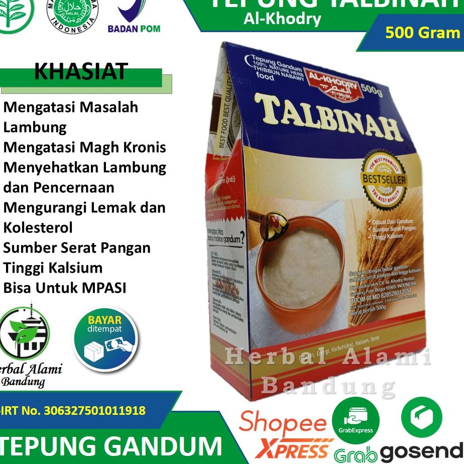 

➼ Tepung Gandum TALBINAH AL KHODRY Mengatasi Masalah Lambung Dan Gangguan Perncernaan ✧