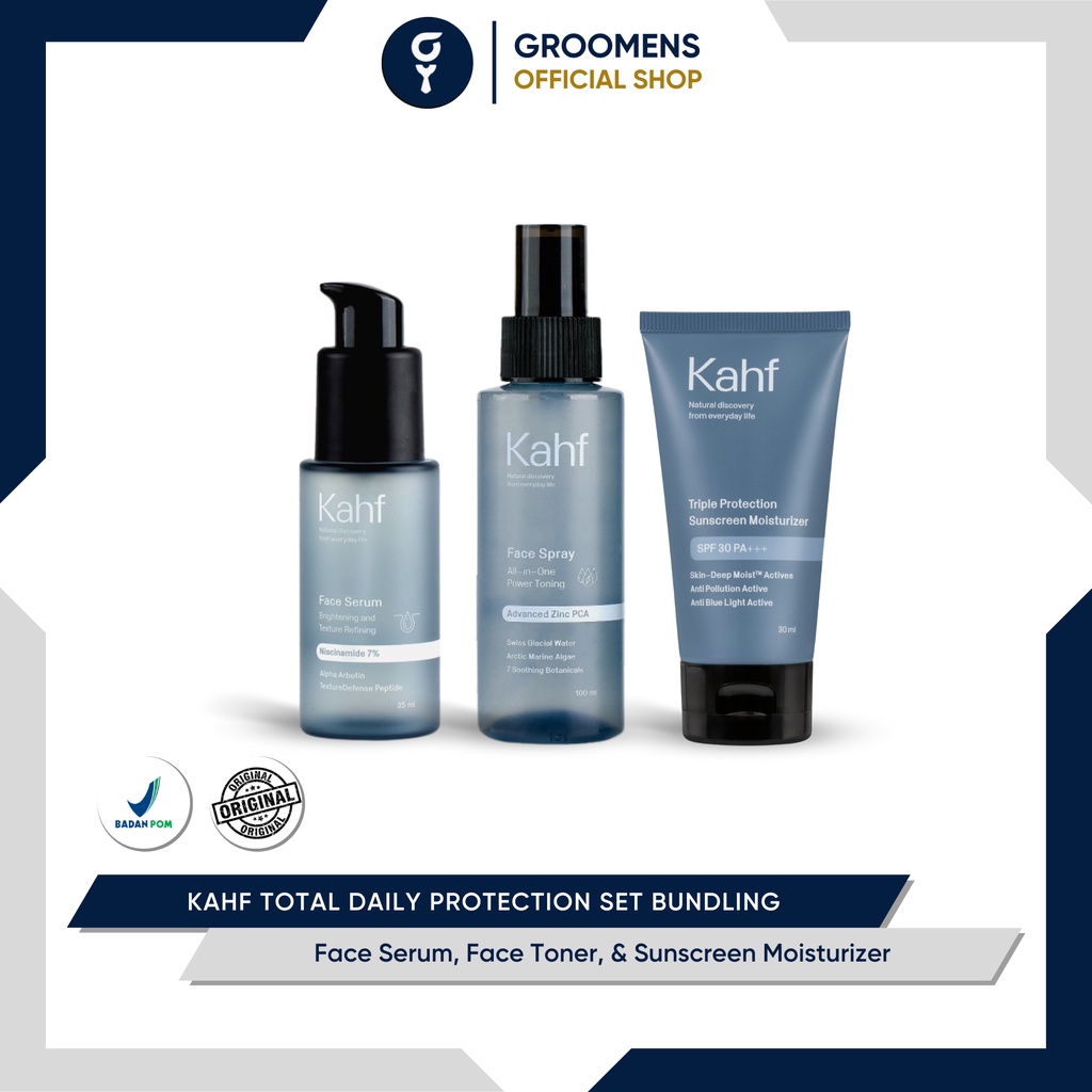 Kahf Total Daily Protection Set Bundling