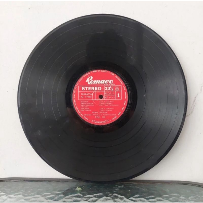 Vinyl Piringan Hitam 12 inch Ernie Djohan - Koes Plus - Kolam Susu dll