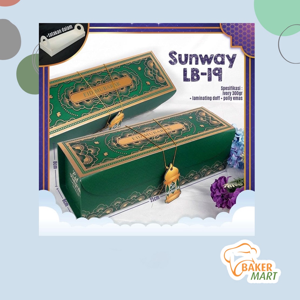 

Box Lebaran Sunway LB -19 /5pcs