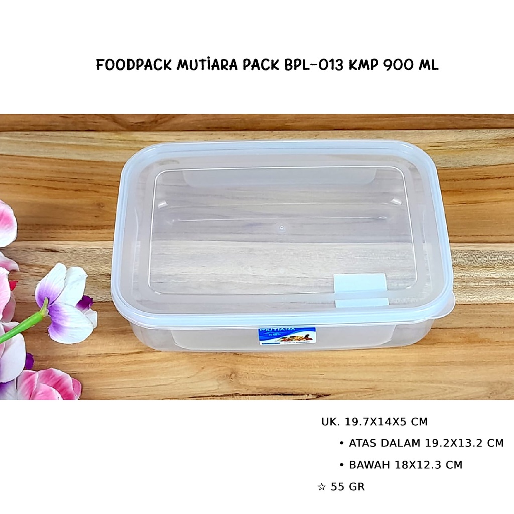 Foodpack / Toples Donat Mutiara Pack KMP 900ml &amp; 2000ml