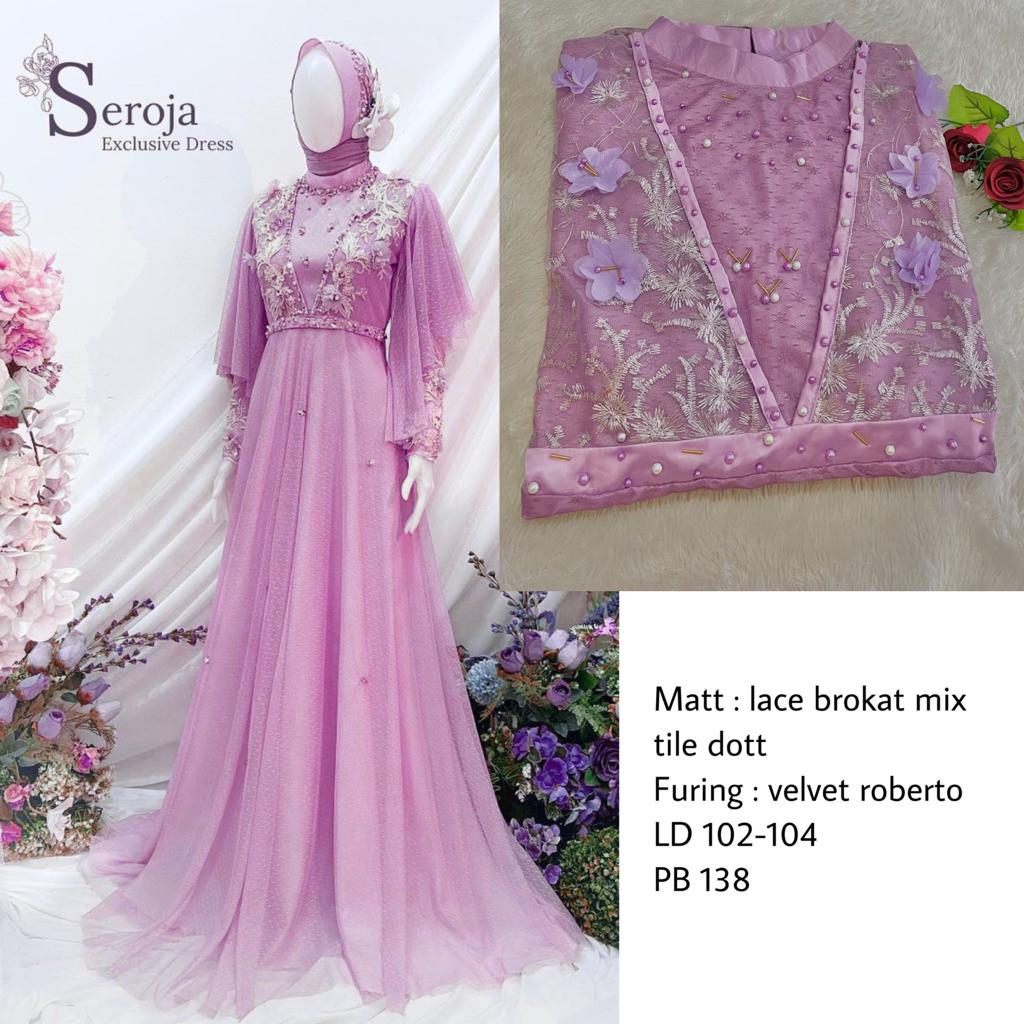 Gamis Broklat Seroja Maxy Tile Mutiara Veronica Dress Brukat Aplikasi Payet Dress Brukat Bunga Nauren Dress Terbaru Gamis Remaja Muslimah Gamis Lebaran Seragam Pernikahan Outfit Bridesmaid Gaun Pesta Mewah Dress Enagement