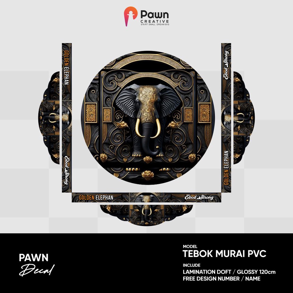 Stiker Decal Tebok Murai Stiker Sangkar Murai Custom PVC