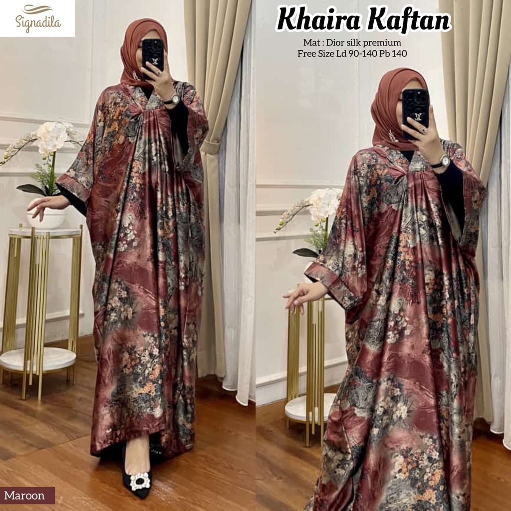 KAFTAN KHAIRA MAT DIOR SILK