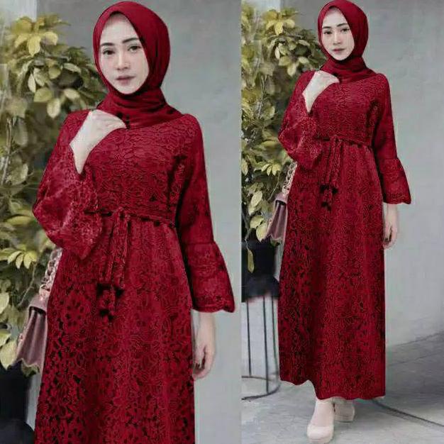 Terbaru GAMIS MAXI YASINA/GAMIS MUSLIM WANITA DEWASA-REMAJA BAHAN BRUKAT Murah