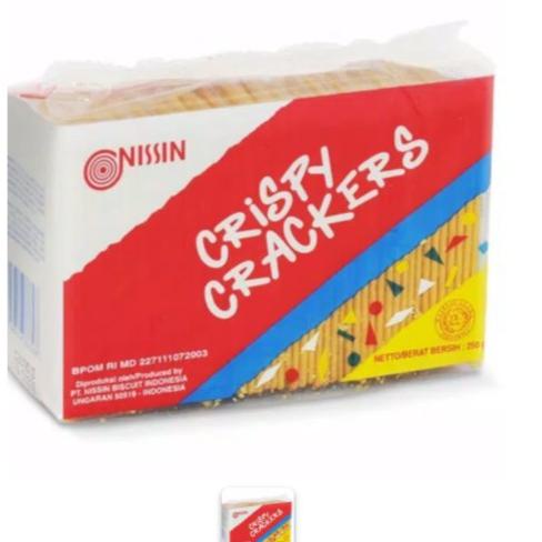 

Dapatkan NISSIN Crispy Crackers 200gr *