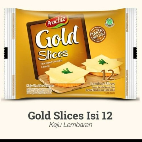 Keju Prochiz Gold Slices isi 12