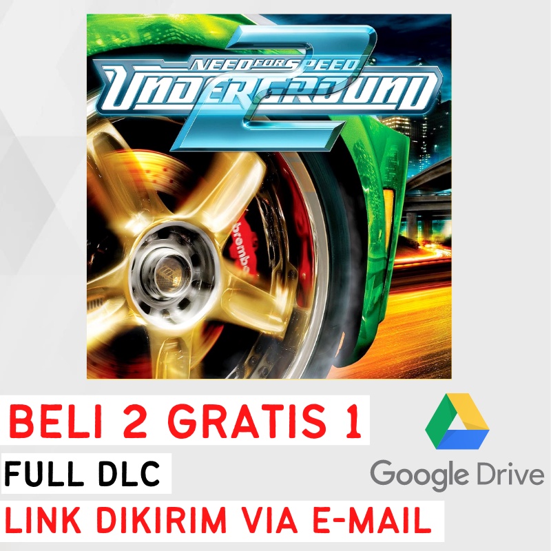 NEED FOR SPEED UNDERGROUND 2 - NFS UNDERGROUND 2 - GAME PC - GAME LAPTOP - LINK DOWNLOAD