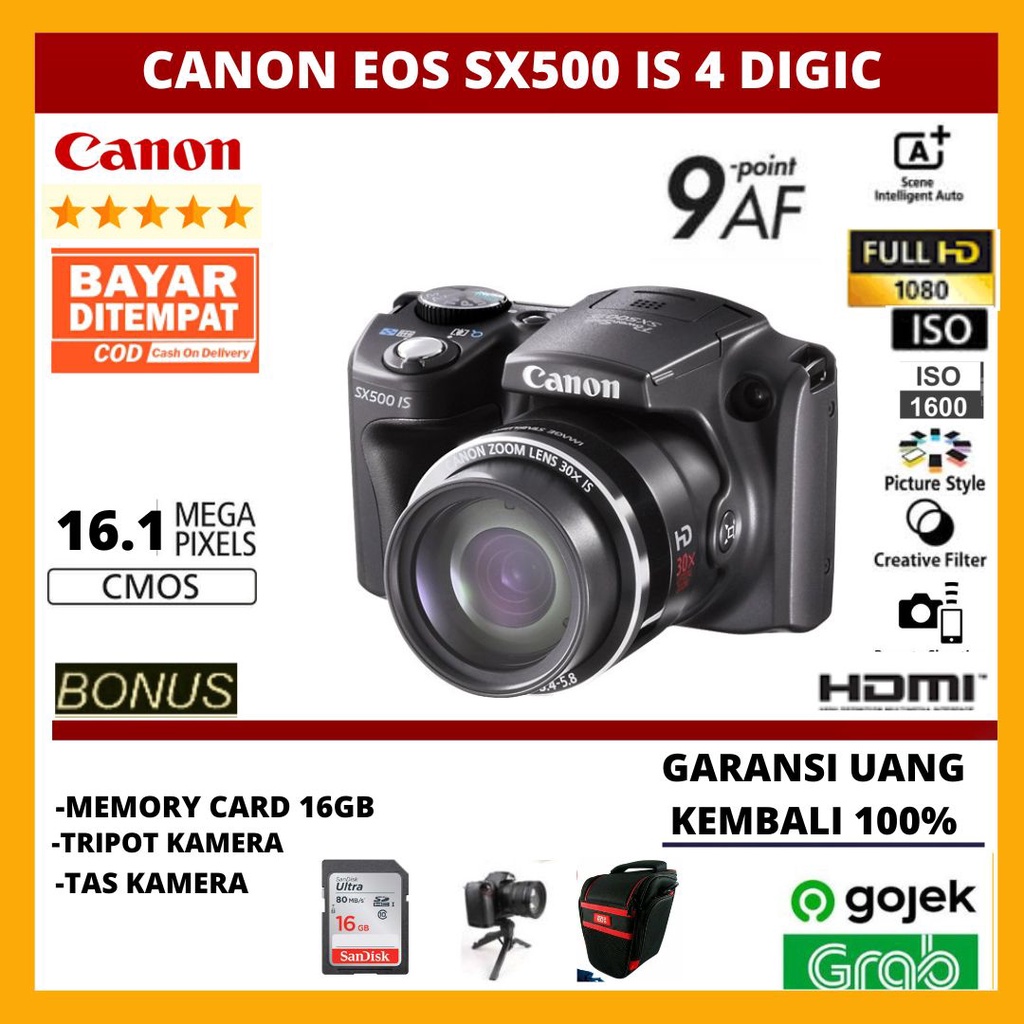 canon sx500 is powershoot