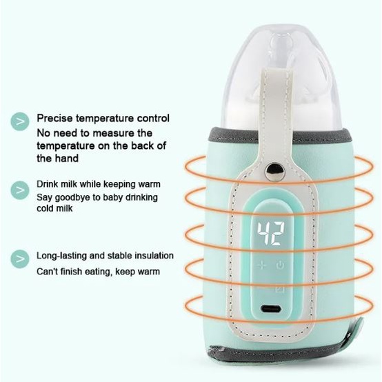 Kinmade Keep Warm USB Bottle Warmer / Penghangat Botol Susu Portable USB