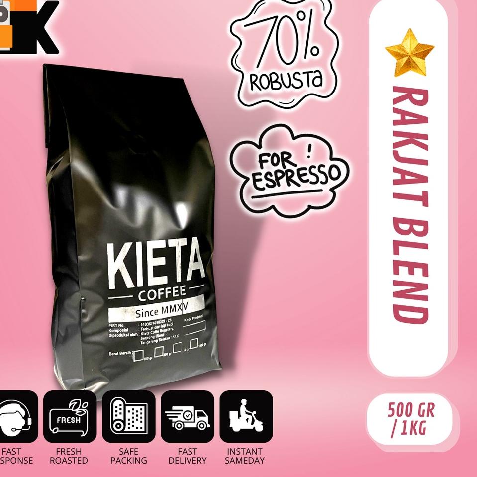 

☟ Biji Kopi Rakjat Espresso Blend 1kg ➶