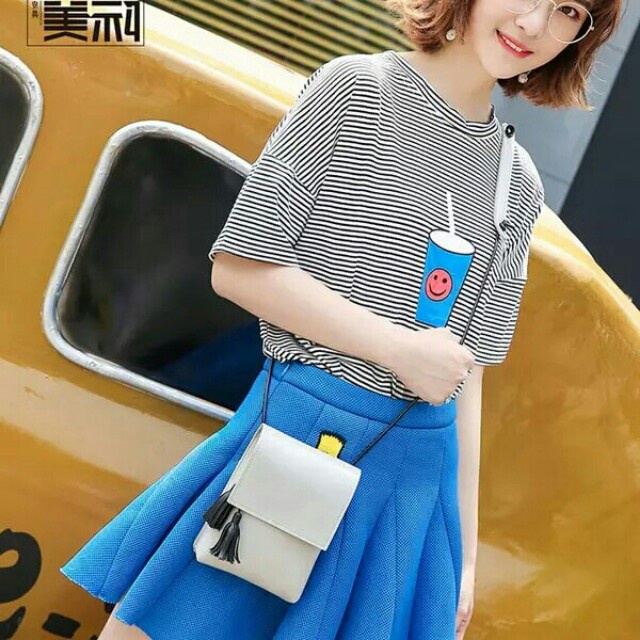 FYGALERY FYG1140 Tas Selempang Perempuan Slingbag Polos Fashion Wanita Sling Bag Korea Murah