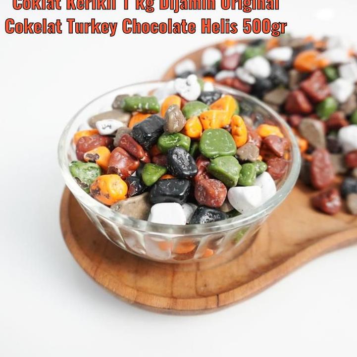 

➦ Coklat Kerikil Fanatik 1 kg Dijamin Original Cokelat Turkey Chocolate 500gr ☑