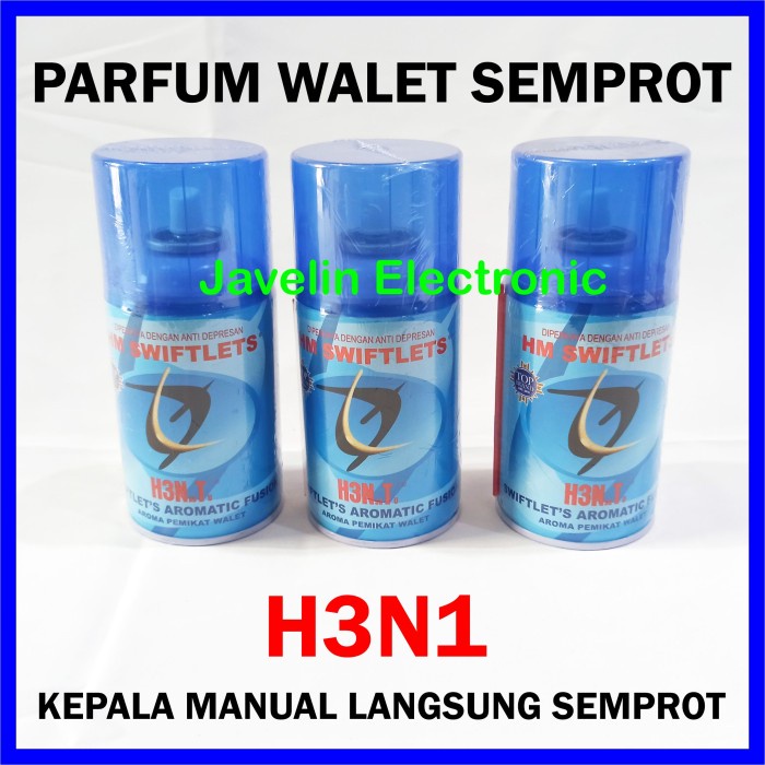 Terlaris Parfum Walet H3N1 Manual Langsung Semprot H3Nsatu Aroma Pemikat Walet