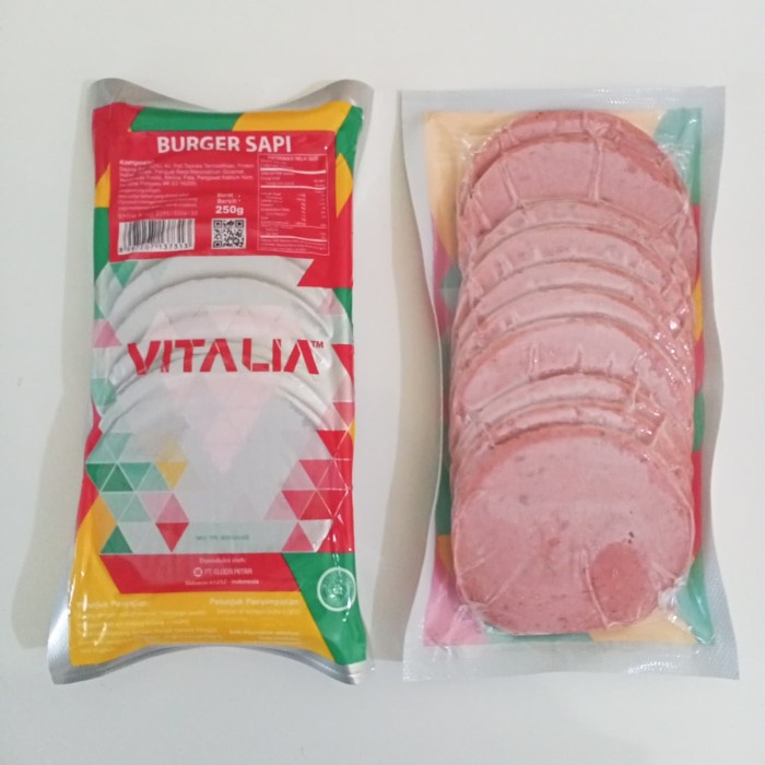 

VITALIA BURGER SAPI 250 GR X 16