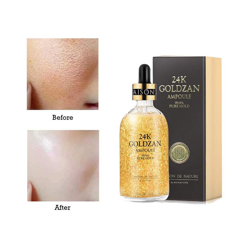 ORIGINAL 100% Goldzan Serum Glowing Anti Penuaan Gold 24k Pencerah Anti Aging