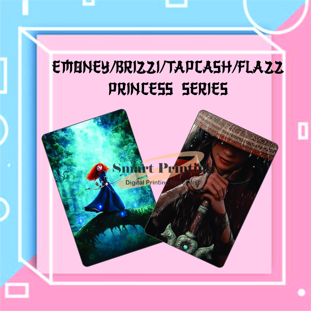 EMONEY FLAZZ BRIZZI TAPCASH PRINCESS SERIES