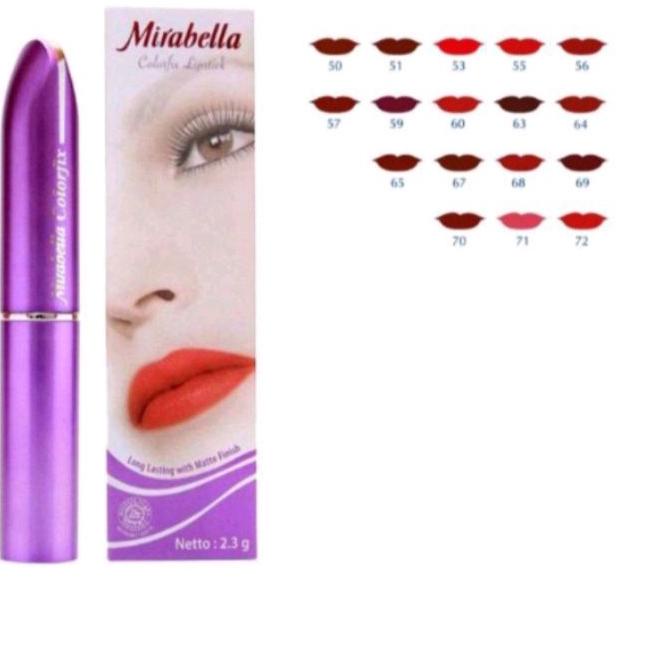 ✰ Mirabella Cororfix Cool Lipstik matte ✥