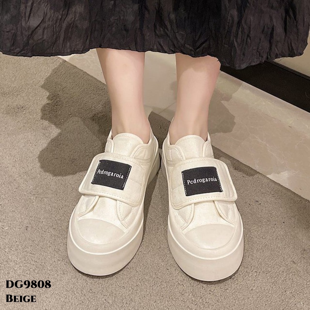 WYN SNEAKERS VELCRO COMFORTABLE CASUAL FASHION KOREA DG9808