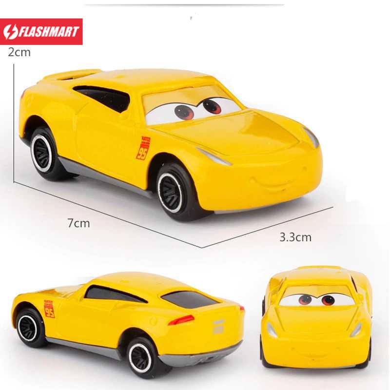 Flashmart Mainan Anak Disney Cars Lightning McQueen Set 7 in 1 - SK70327