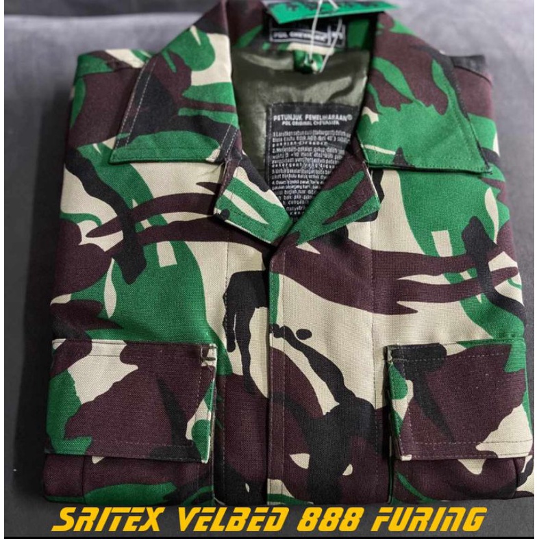 BAJU PDL TNI VELBED 888 CHEVALIER