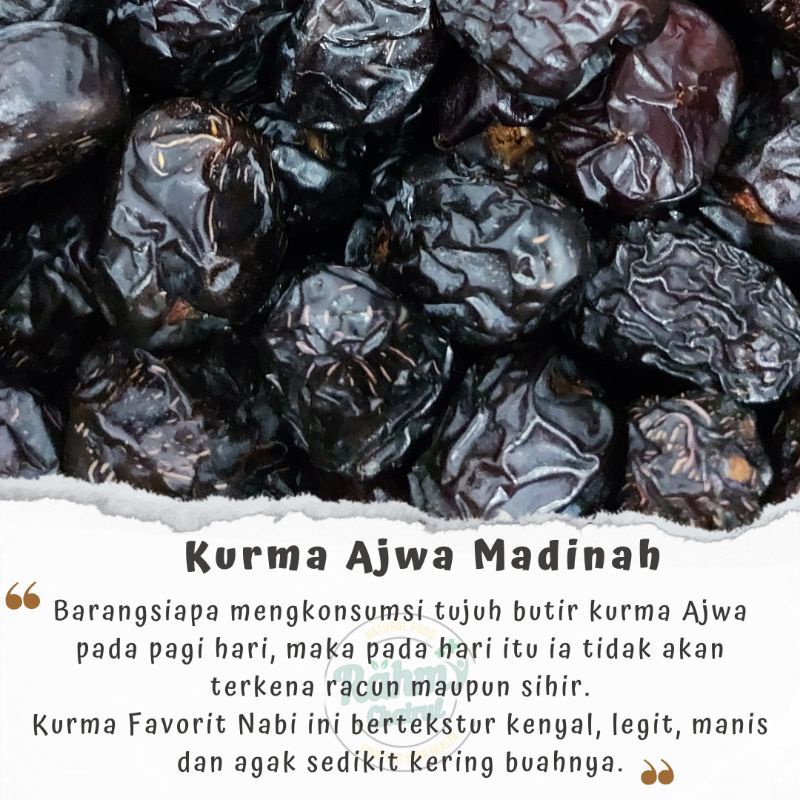 

Kurma Ajwa Madinah Jumbo 5kg