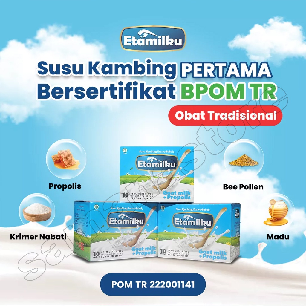 

Susu Kambing Etawa Bubuk Etamilku Asli Original