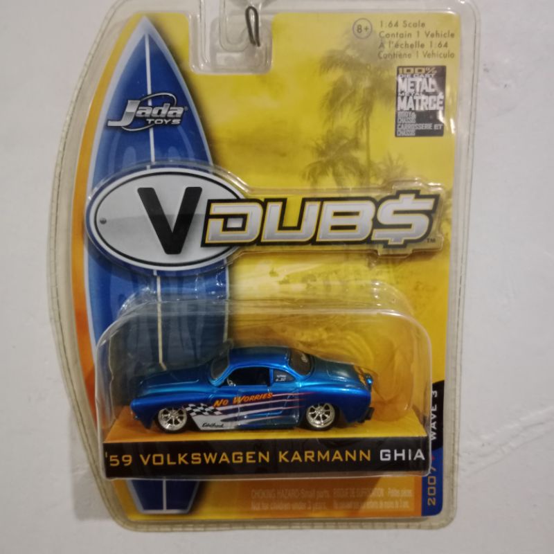 Jada Vdubs Volkswagen Karmann ghia