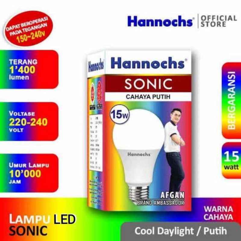 Lampu Led Hannochs 15W 15 Watt Sonic