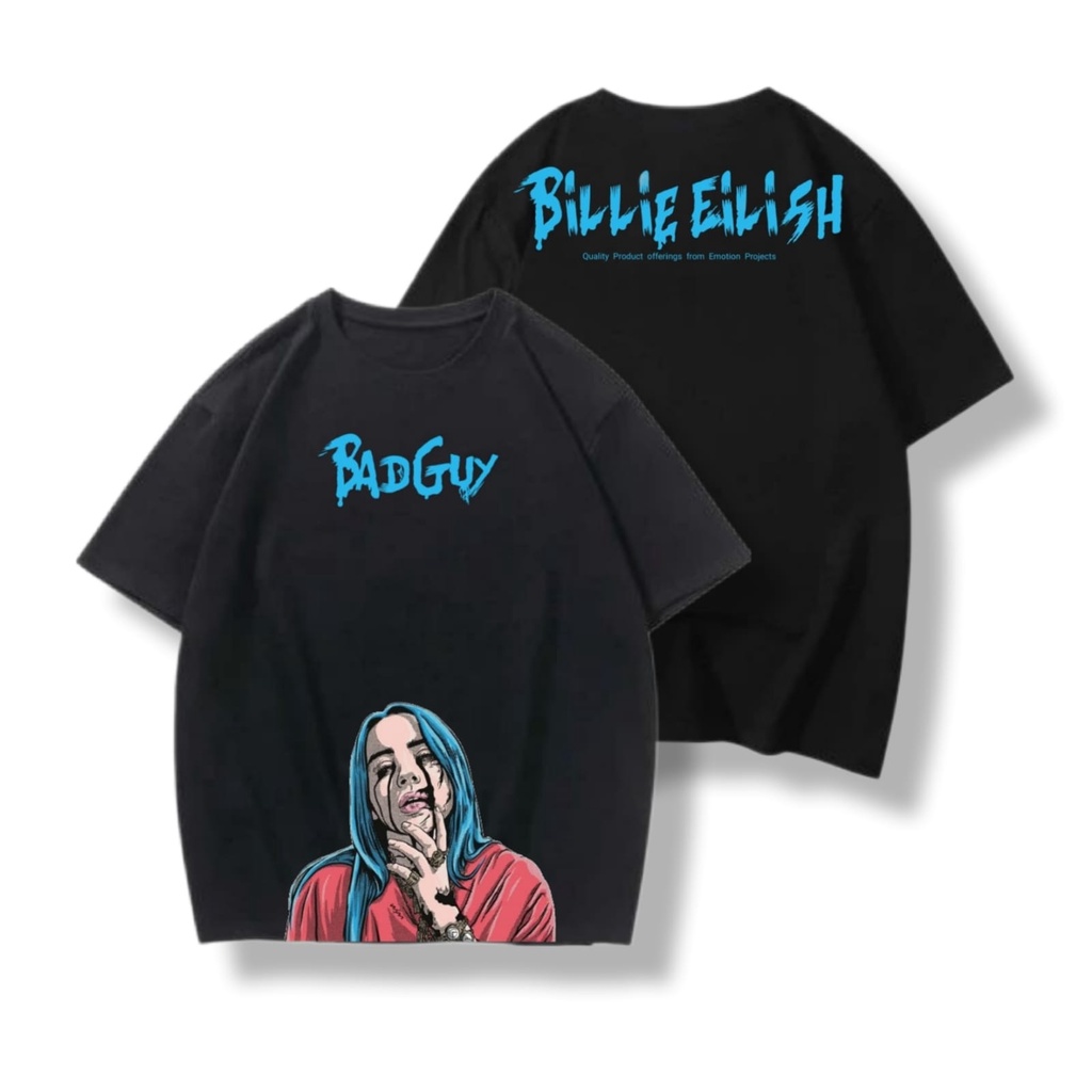 Kaos oversize distro bandung billie eilish