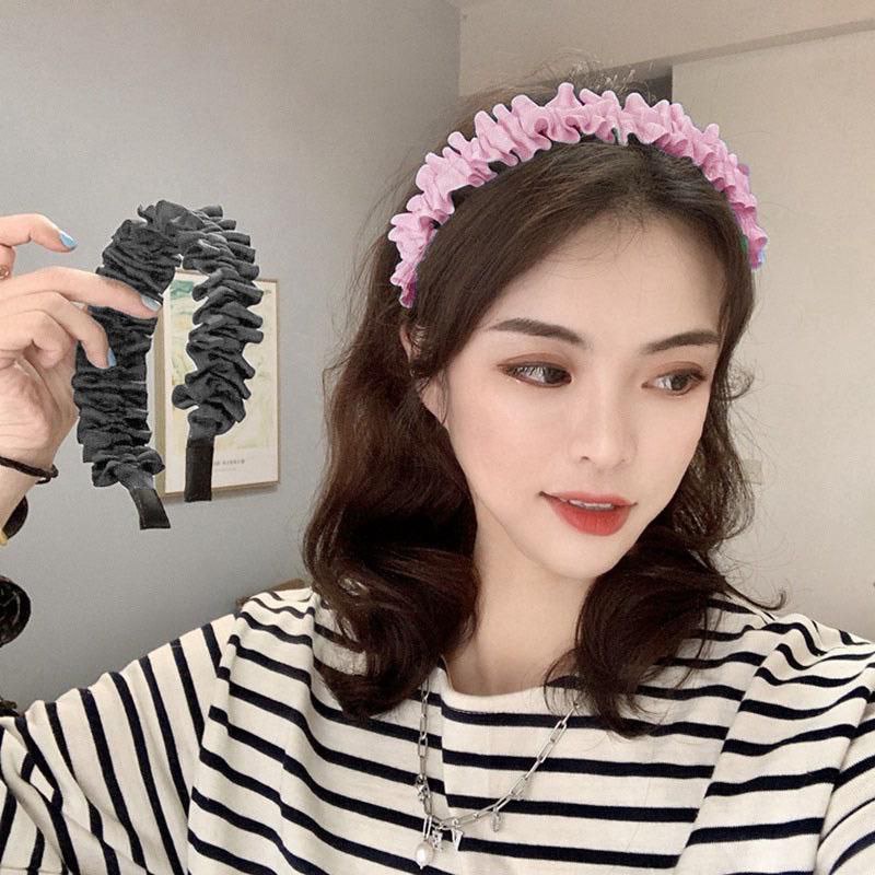 BANDO RUFFLES NAGITA SLAVINA / BANDANA KERUT SCRUNCHIE