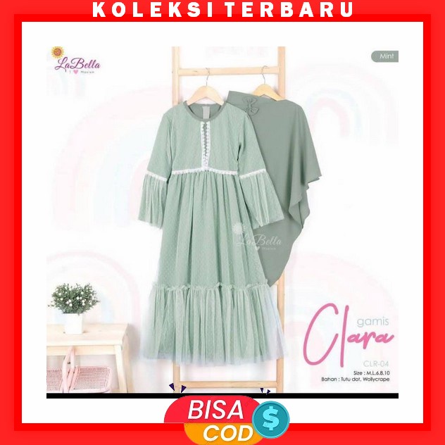 Ready Stok Gamis Anak Safia - Baju Gamis Anak Perempuan 0-12 Tahun Katun Premium Kotak Kotak By List